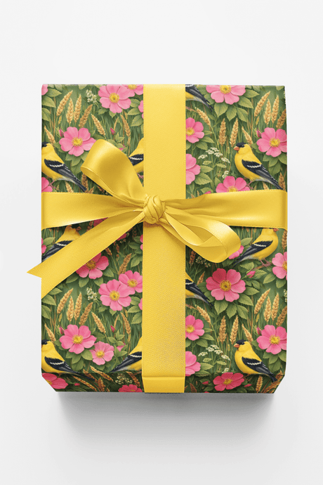 Iowa Flora & Fauna - London Penny Gift Wrap