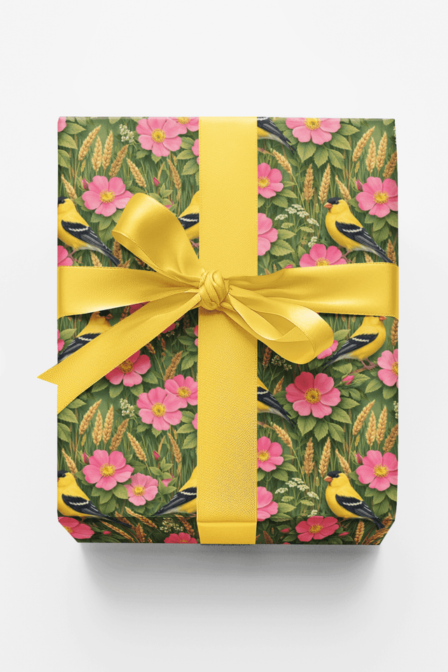 Iowa Flora & Fauna - London Penny Gift Wrap