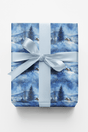 Silent Snowfall - London Penny Gift Wrap