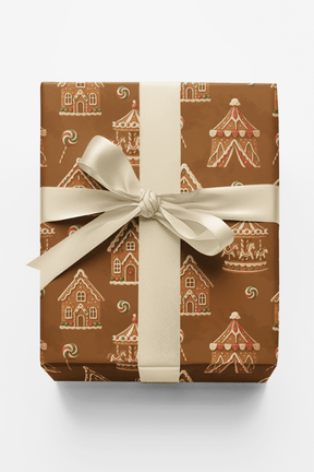 Gingerbread Fair - London Penny Gift Wrap