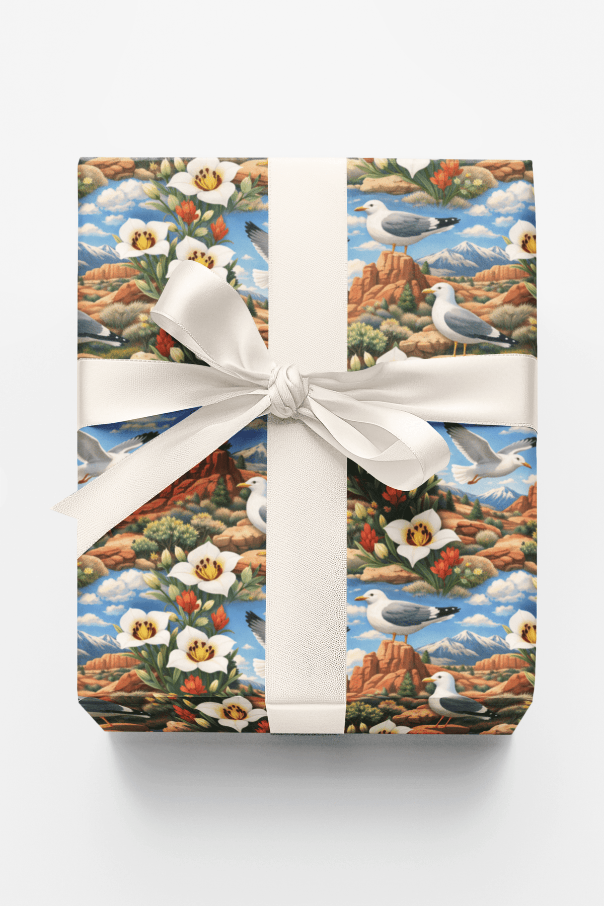 Utah Flora & Fauna - London Penny Gift Wrap