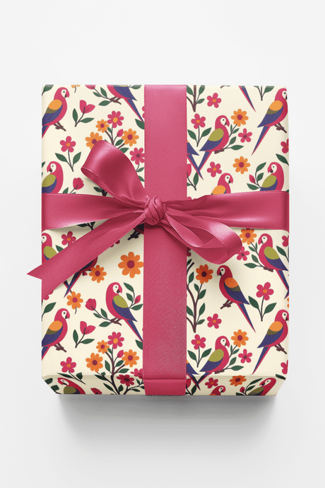 Rainforest Birds Chorus - London Penny Gift Wrap