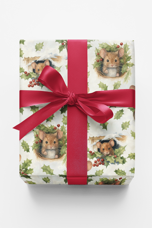 Winter Woodland Mice