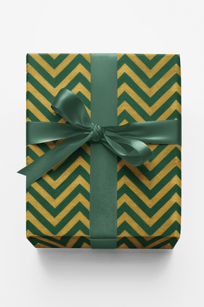 Holiday Herringbone - London Penny Gift Wrap