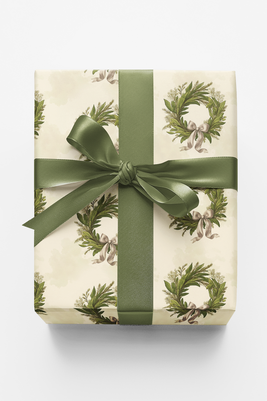 Wreath & Ribbon