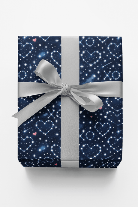 Cosmic Love Constellations - London Penny Gift Wrap