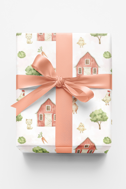 Barnyard Morning Scene