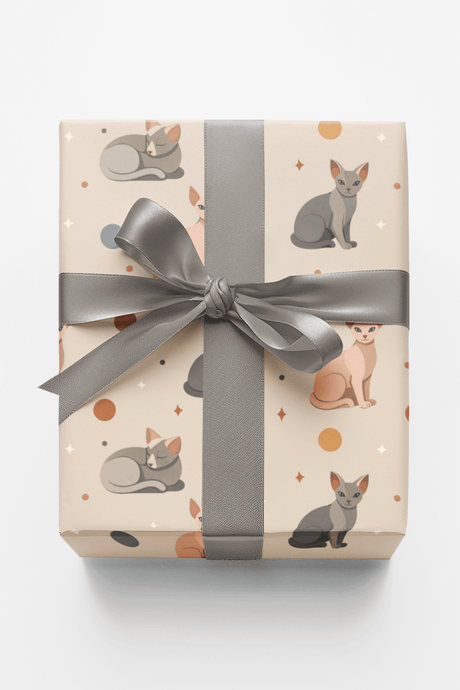 Sphynx Geometry - London Penny Gift Wrap