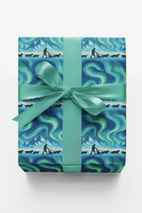 Alaskan Aurora Trail - London Penny Gift Wrap