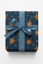 Gilded Dreidels - London Penny Gift Wrap