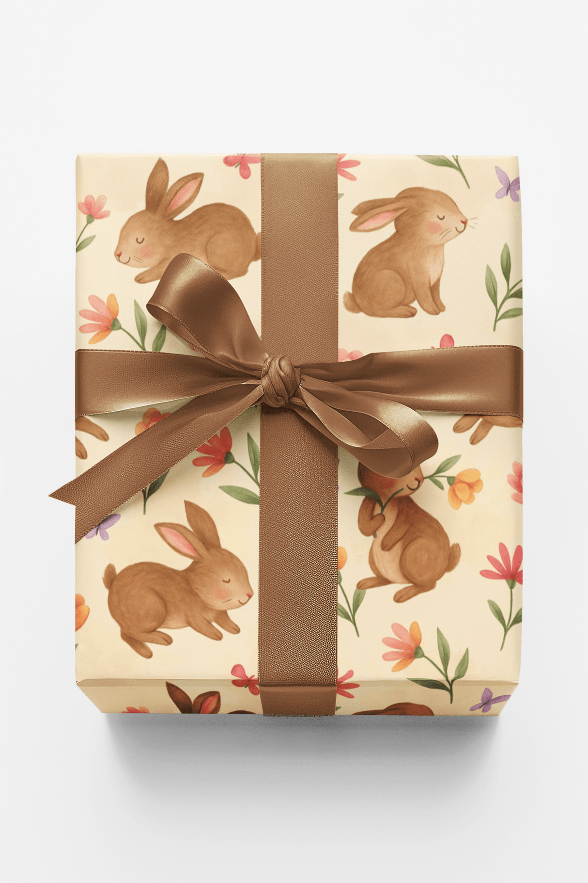Springtime Whiskers - London Penny Gift Wrap