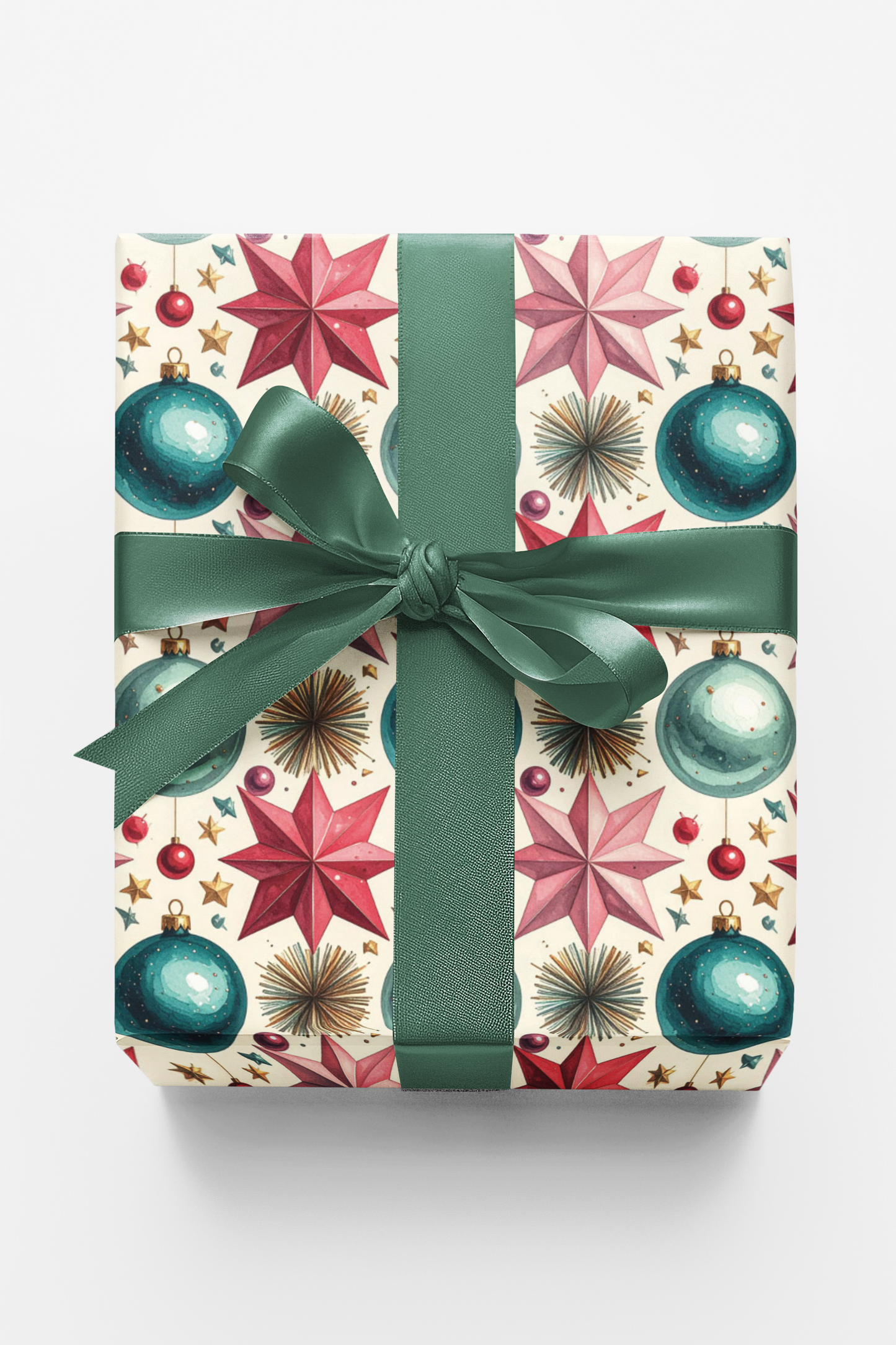 LIMITED TIME | Retro Bauble Celebration Wrapping Paper