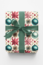 LIMITED TIME | Retro Bauble Celebration Wrapping Paper - London Penny Gift Wrap