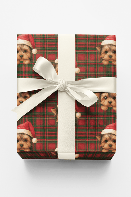 Yorkie Yule - London Penny Gift Wrap
