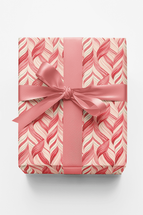 Candy Cane Lines - London Penny Gift Wrap