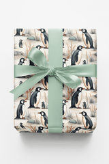 Safari Stroll: Penguin - London Penny Gift Wrap