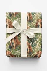 Basset Botanical - London Penny Gift Wrap