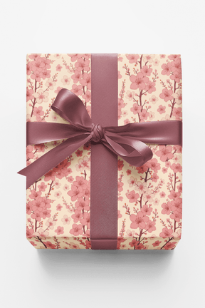 Cherry Blossom Drift - London Penny Gift Wrap