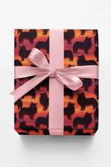 Shepherd Silhouette Sunset - London Penny Gift Wrap