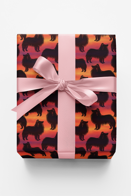 Shepherd Silhouette Sunset