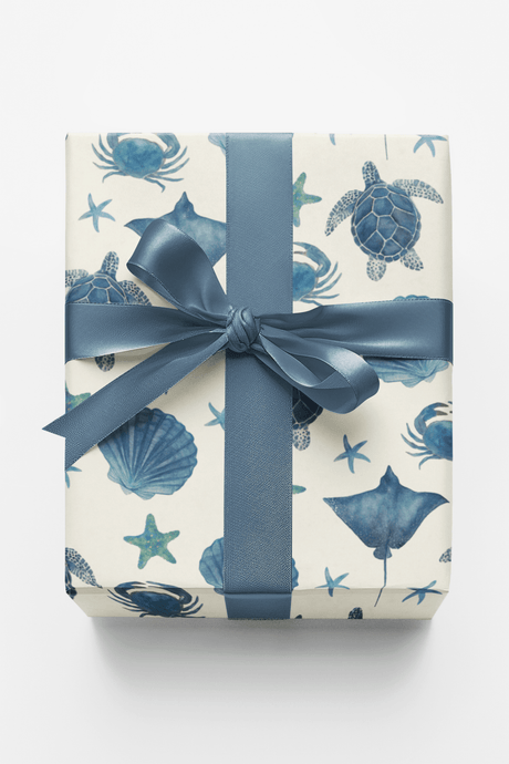 Sea Creature Symphony - London Penny Gift Wrap