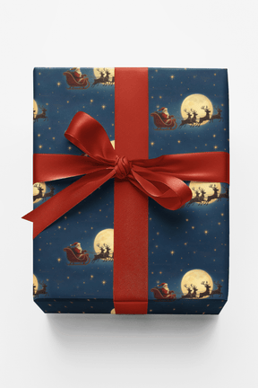 Midnight Sleigh Ride - London Penny Gift Wrap