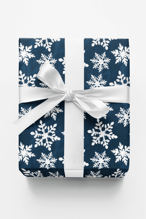 Snowfall Serenity - London Penny Gift Wrap