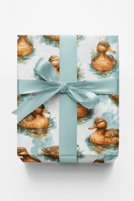 Ripples & Feathers - London Penny Gift Wrap