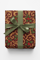 Christmas Scrollwork - London Penny Gift Wrap