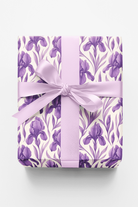 Regal Iris Embrace - London Penny Gift Wrap