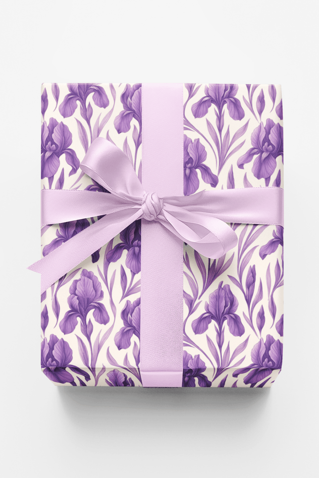 Regal Iris Embrace - London Penny Gift Wrap