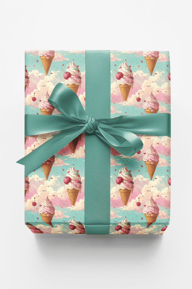 Sweet Treat Airship Parade Wrapping Paper - London Penny Gift Wrap