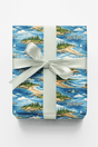 Michigan Great Lakes Calm Icons - London Penny Gift Wrap