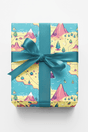Retro Adventure Map Wrapping Paper - London Penny Gift Wrap