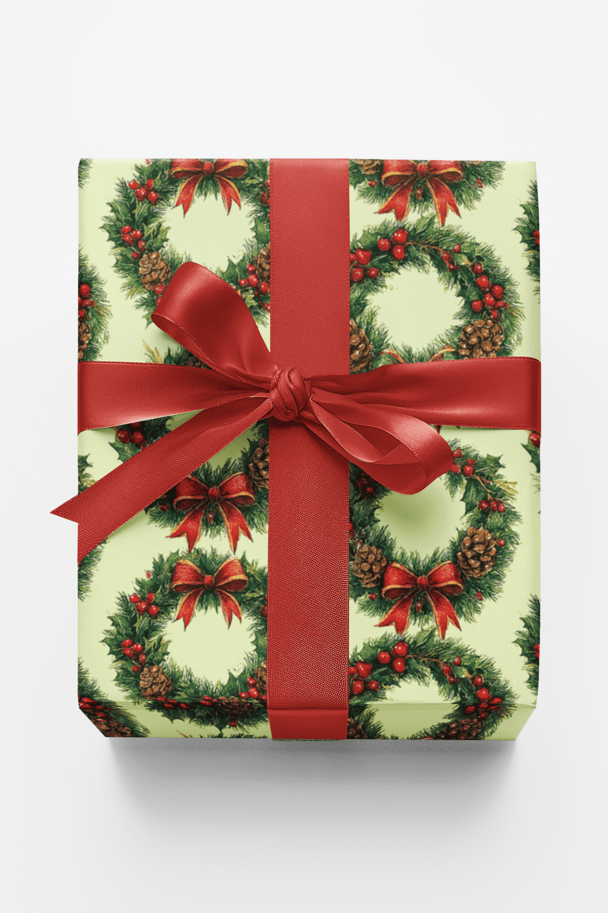 Evergreen Elegance - London Penny Gift Wrap