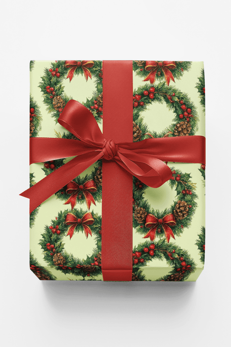 Evergreen Elegance - London Penny Gift Wrap