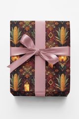 LIMITED TIME | Kwanzaa Mosaic Deluxe Wrapping Paper - London Penny Gift Wrap