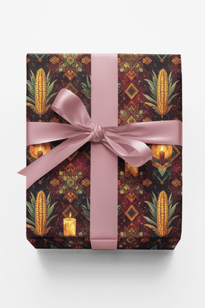 LIMITED TIME | Kwanzaa Mosaic Deluxe Wrapping Paper - London Penny Gift Wrap