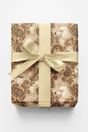 Poodle Paisley - London Penny Gift Wrap