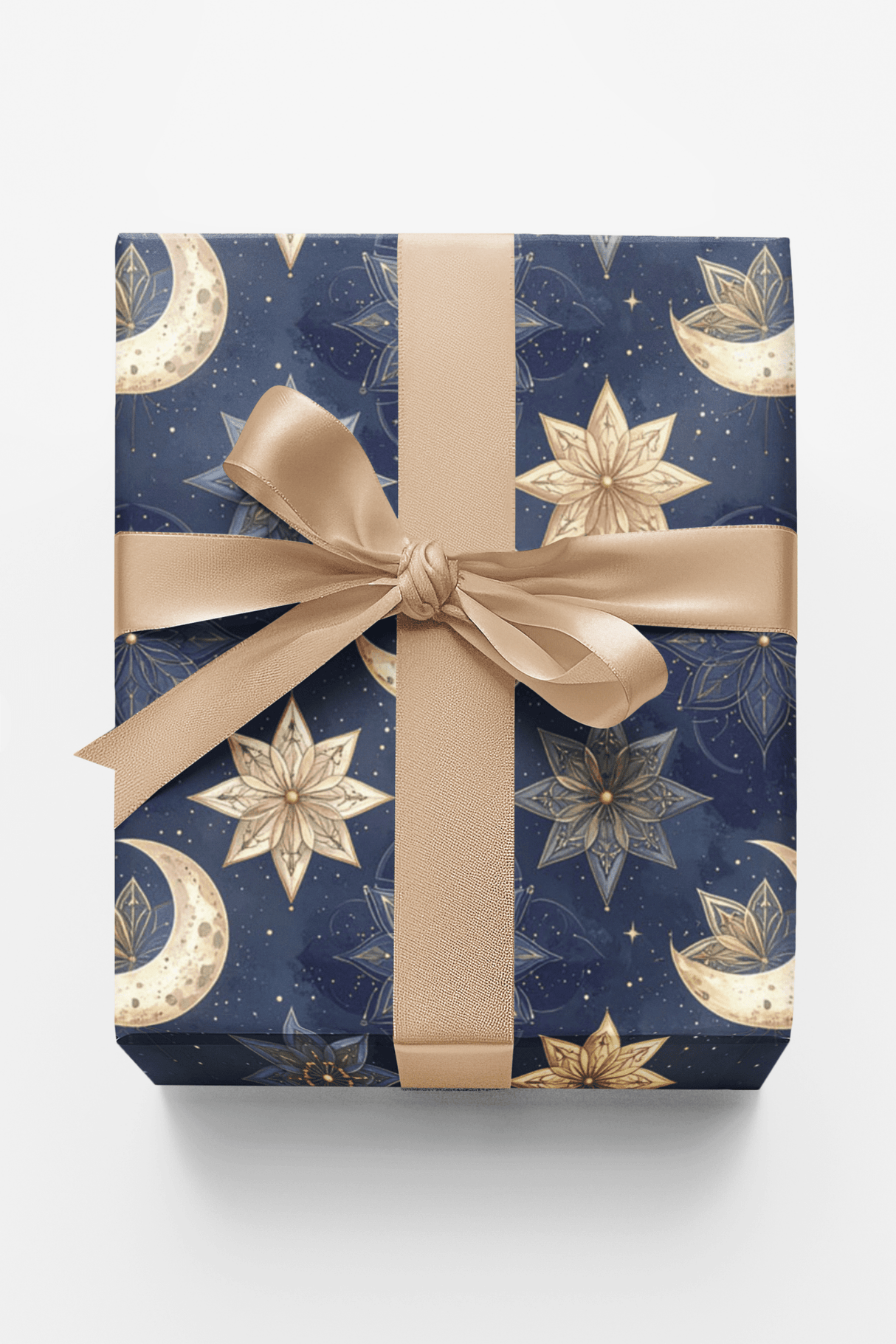 Celestial Garden Moon Wrapping Paper - London Penny Gift Wrap