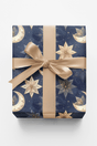 Celestial Garden Moon Wrapping Paper - London Penny Gift Wrap