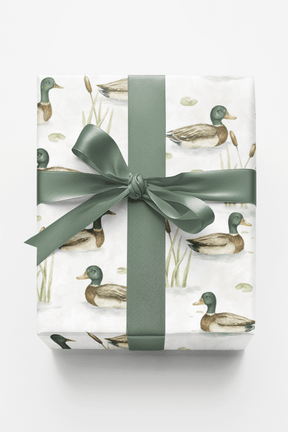 Feathers by the Lake - London Penny Gift Wrap