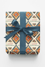 LIMITED TIME | Woven Holiday Greetings Wrapping Paper - London Penny Gift Wrap