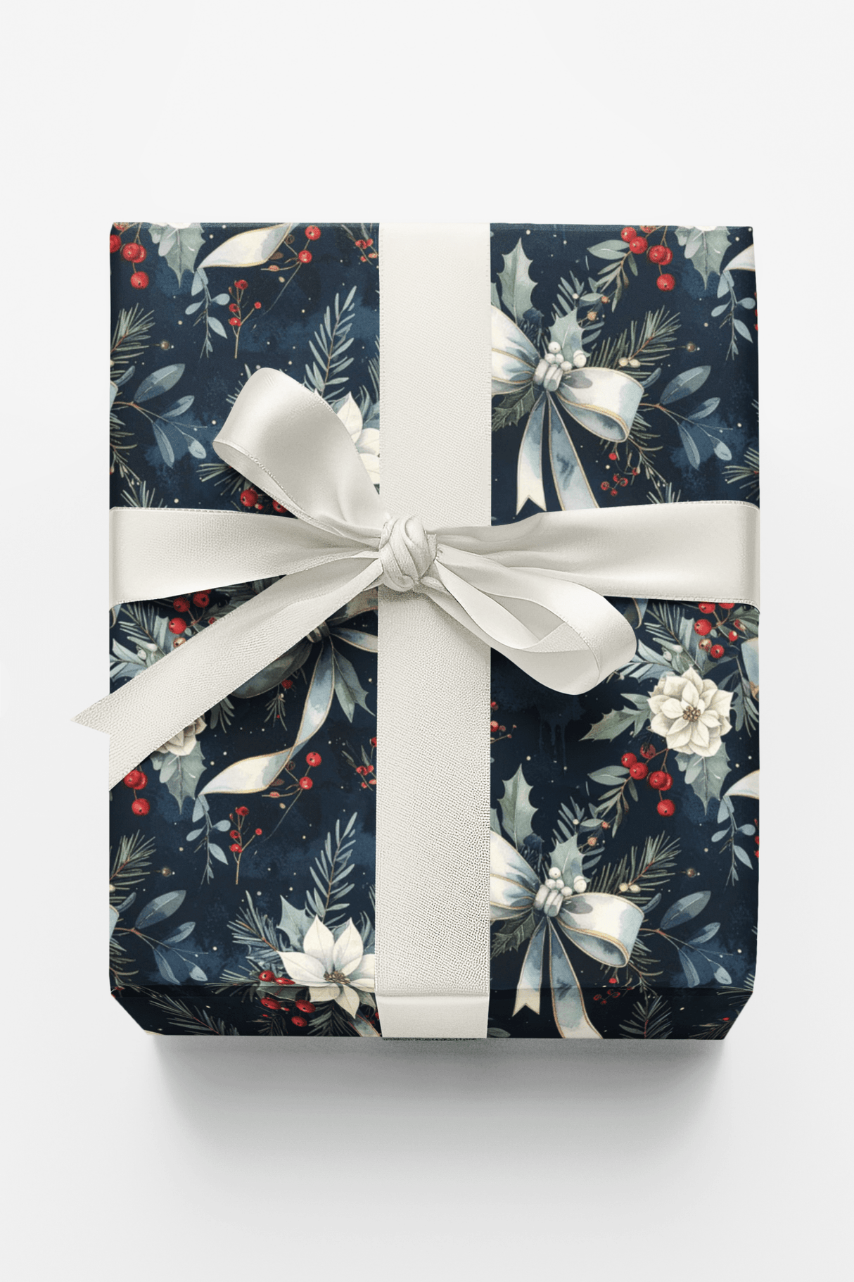 LIMITED TIME | Winter Kiss Botanicals Wrapping Paper - London Penny Gift Wrap