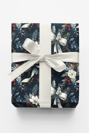 LIMITED TIME | Winter Kiss Botanicals Wrapping Paper - London Penny Gift Wrap