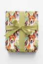 Basenji Stride - London Penny Gift Wrap