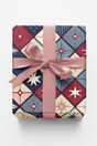 Stars & Diamonds Patchwork - London Penny Gift Wrap
