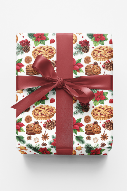 LIMITED TIME | Noche Buena Family Feast Glossy Wrapping Paper