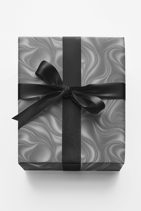 Silver Ripples - London Penny Gift Wrap