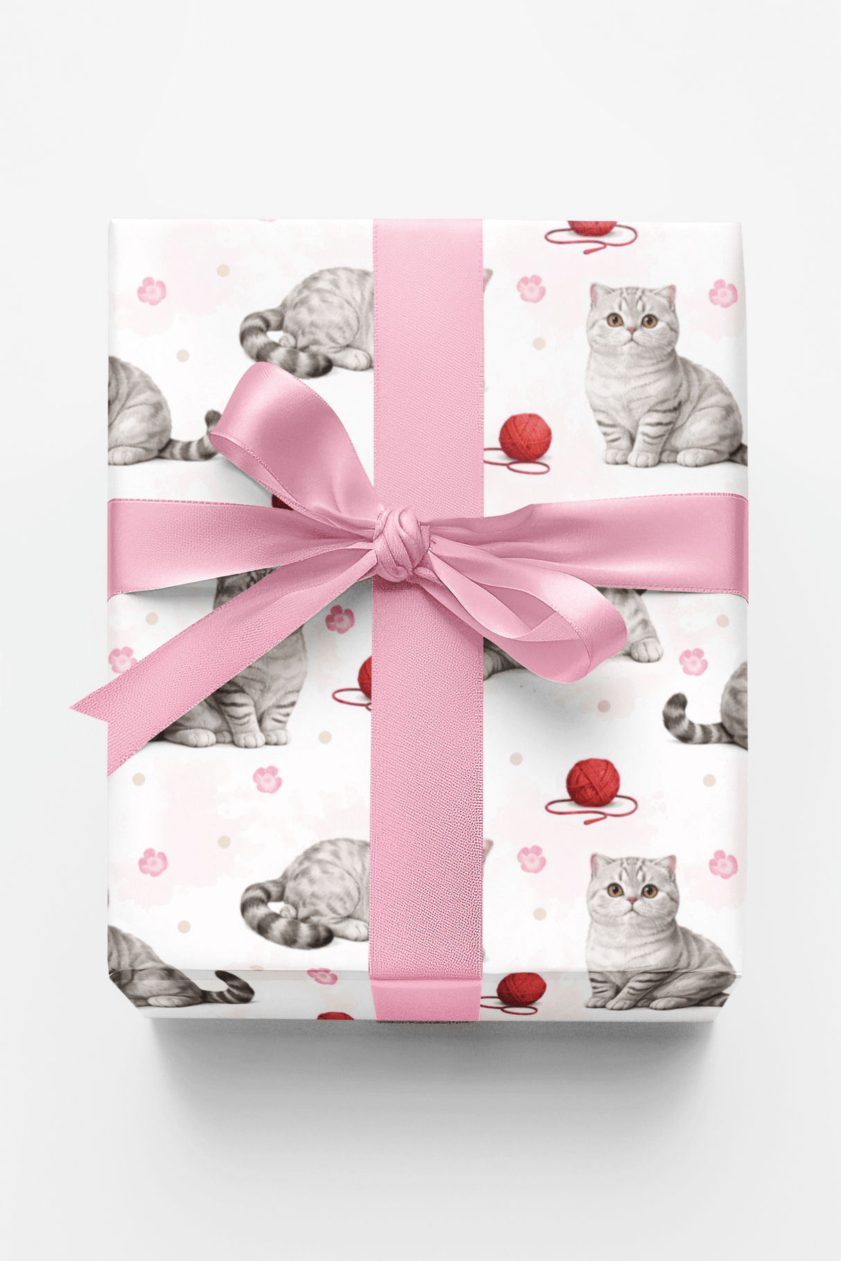 Scottish Fold Dots - London Penny Gift Wrap